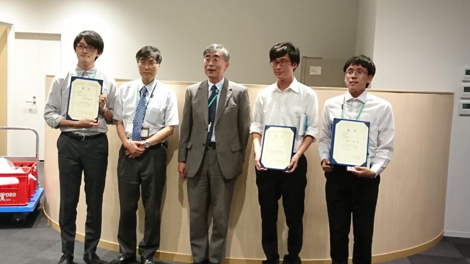 岩崎駿 君が，第21回XAFS討論会において学生奨励賞を受賞しました (2018/9/4)